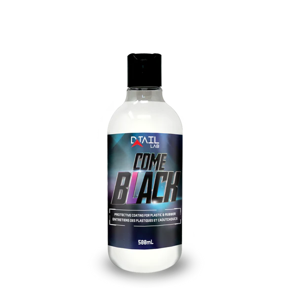 Revêtement de garniture en plastique et en caoutchouc COMEBLACK