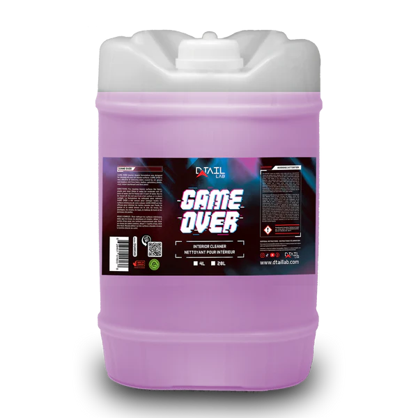 GAME OVER Nettoyant pour Tissus et Tapis