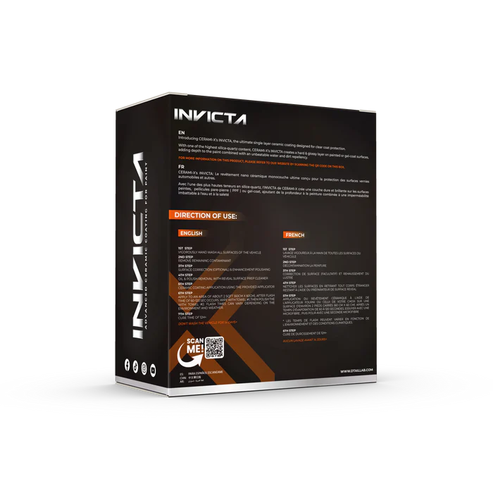 Revêtement céramique avancé CERAMI-X INVICTA pour peinture