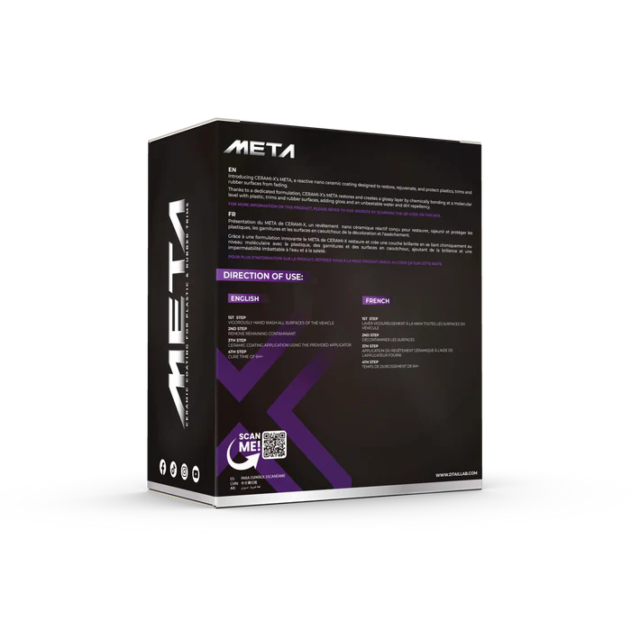 Revêtement céramique CERAMI-X META pour garnitures en plastique et en caoutchouc