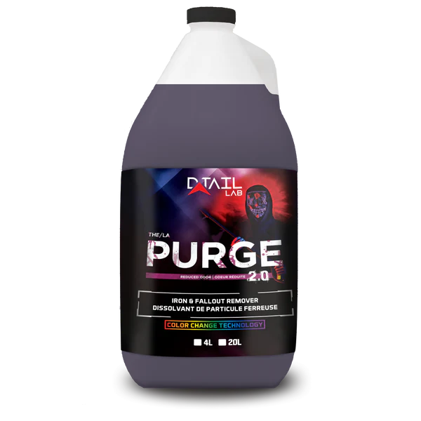 PURGE Dissolvant de fer et de retombées au pH neutre