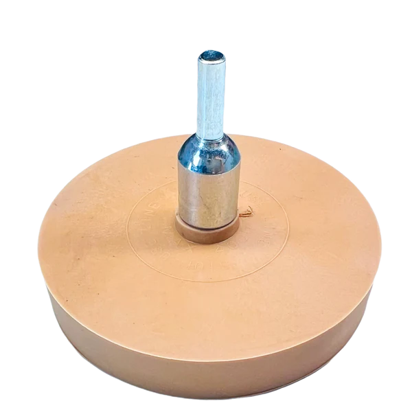 Roue et disque de gomme en caoutchouc pour perceuse